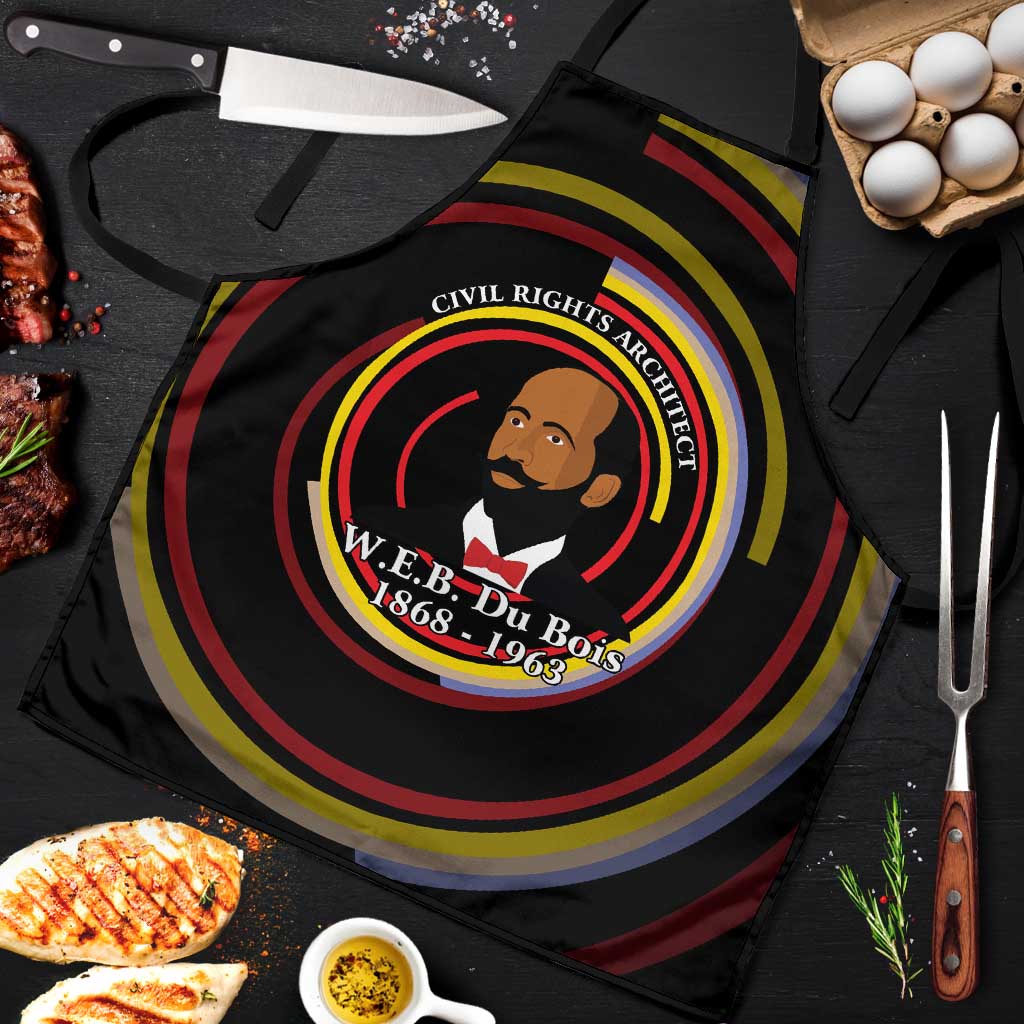 W.E.B. Du Bois Civil Rights Architect Apron Niagara Movement - NAACP Tribute Design - African Pride