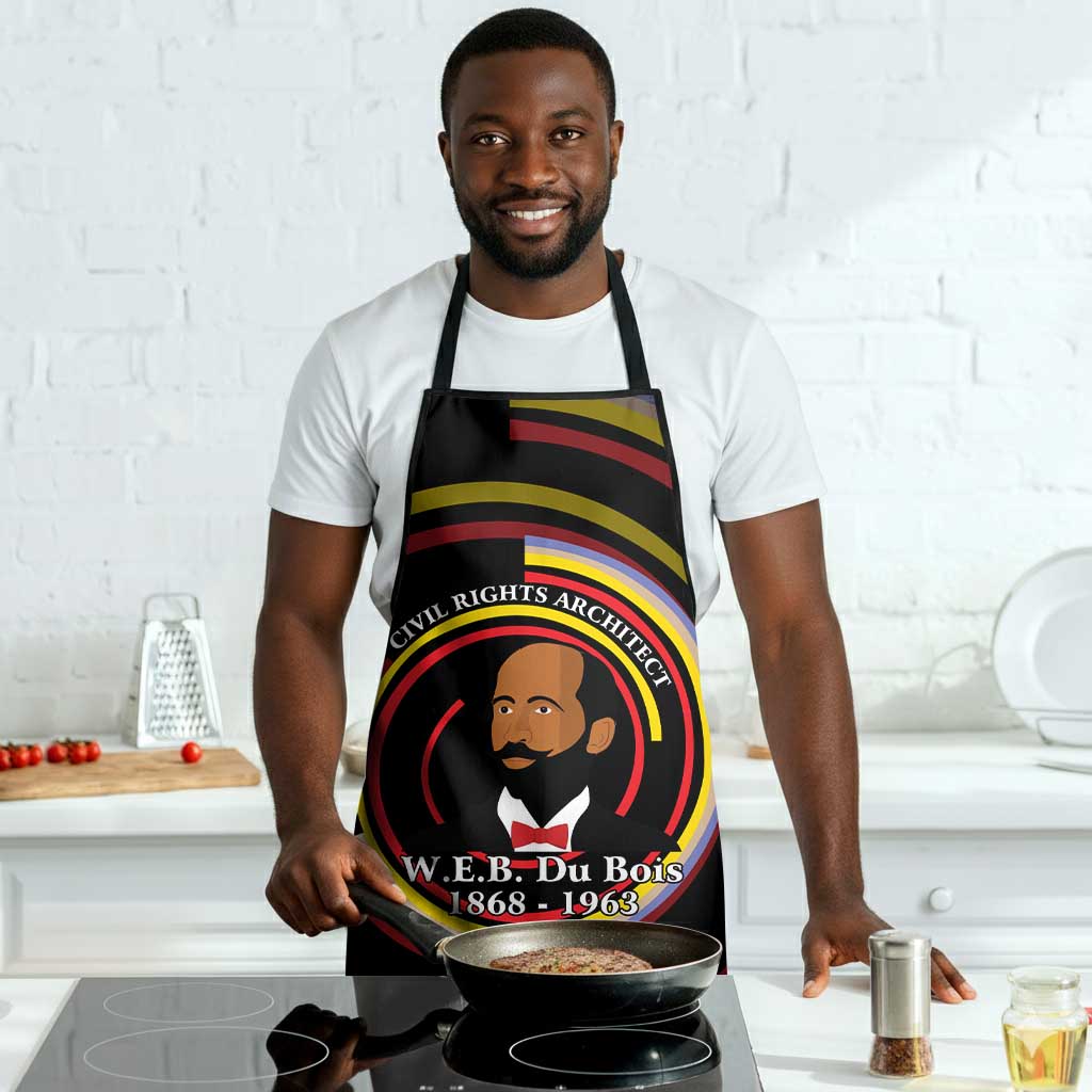 W.E.B. Du Bois Civil Rights Architect Apron Niagara Movement - NAACP Tribute Design - African Pride