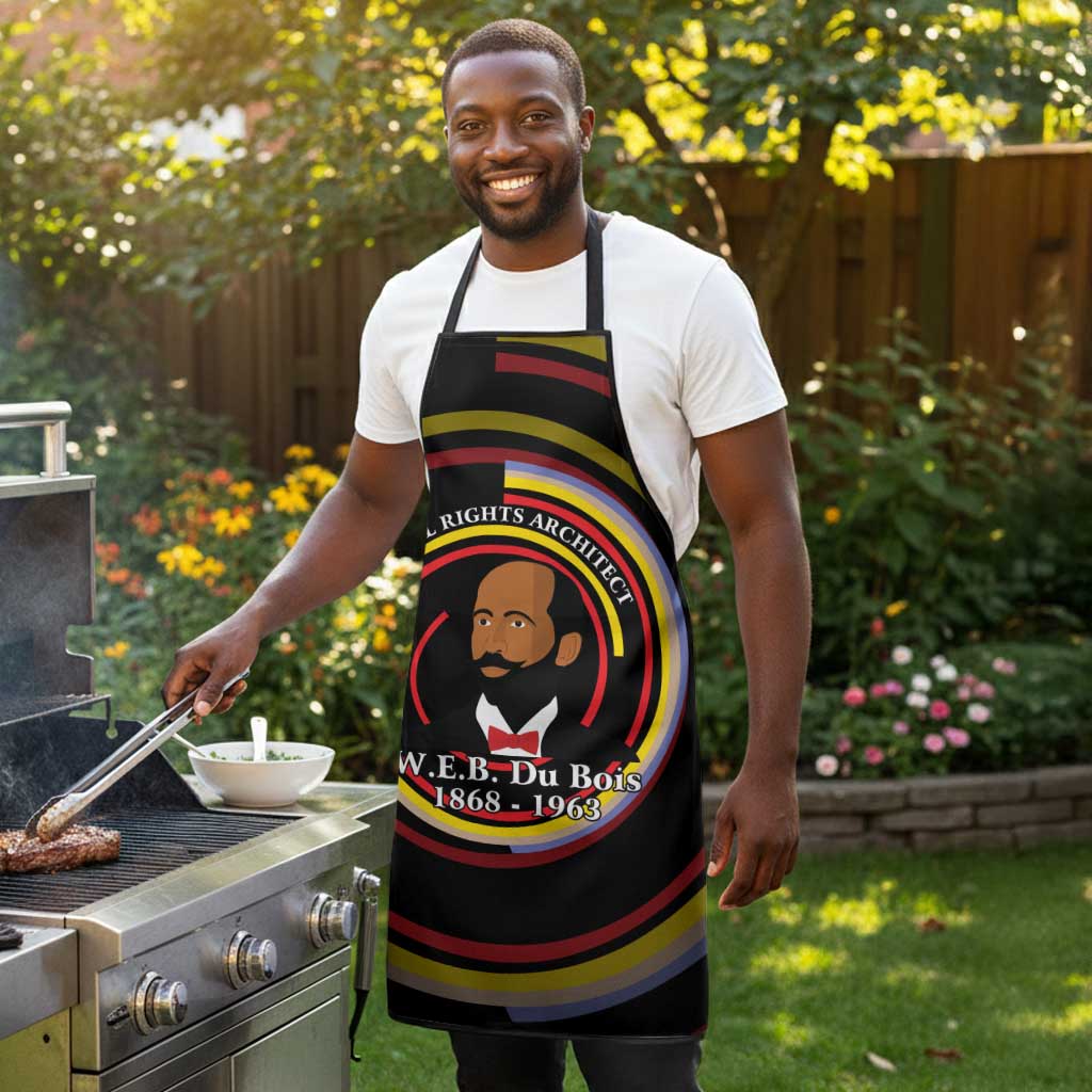 W.E.B. Du Bois Civil Rights Architect Apron Niagara Movement - NAACP Tribute Design - African Pride