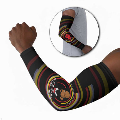W.E.B. Du Bois Civil Rights Architect Arm Sleeves Niagara Movement - NAACP Tribute Design - African Pride