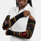 W.E.B. Du Bois Civil Rights Architect Arm Sleeves Niagara Movement - NAACP Tribute Design - African Pride