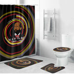 W.E.B. Du Bois Civil Rights Architect Bathroom Set Niagara Movement - NAACP Tribute Design - African Pride