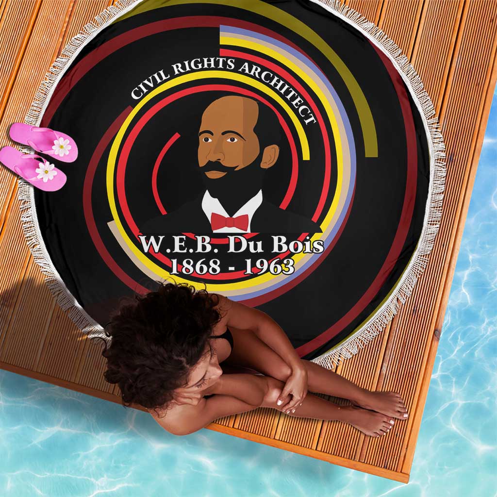 W.E.B. Du Bois Civil Rights Architect Beach Blanket Niagara Movement - NAACP Tribute Design - African Pride