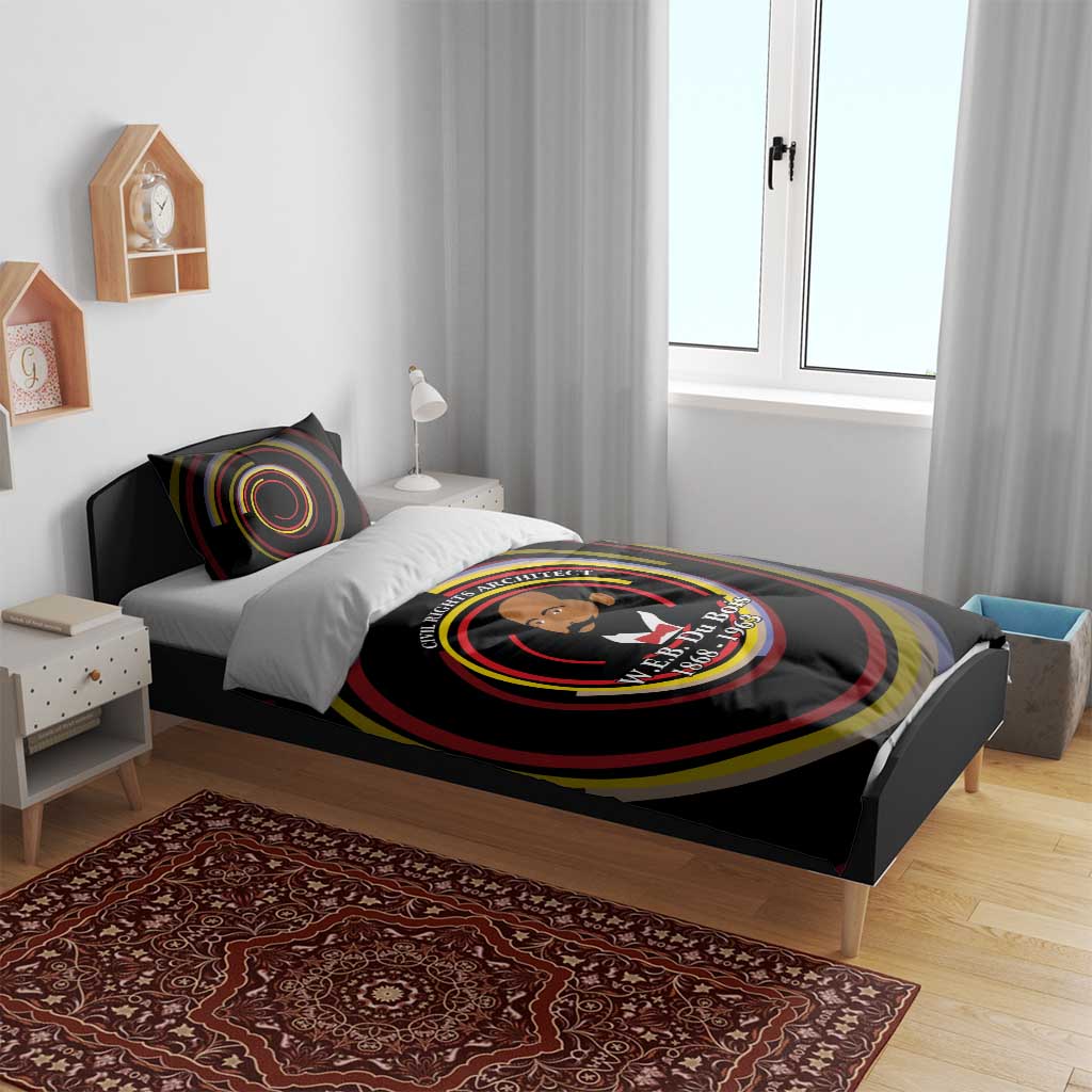 W.E.B. Du Bois Civil Rights Architect Bedding Set Niagara Movement - NAACP Tribute Design - African Pride