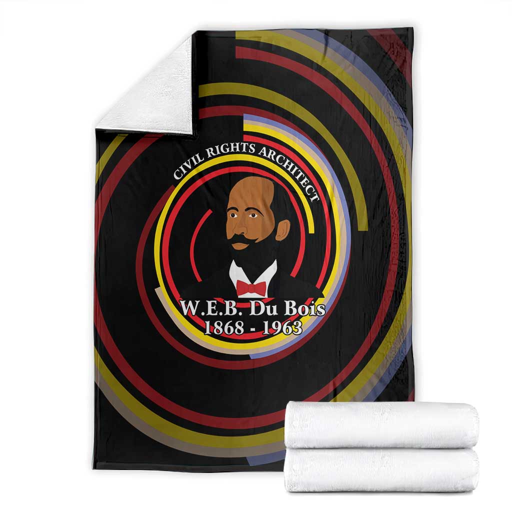 W.E.B. Du Bois Civil Rights Architect Blanket Niagara Movement - NAACP Tribute Design - African Pride