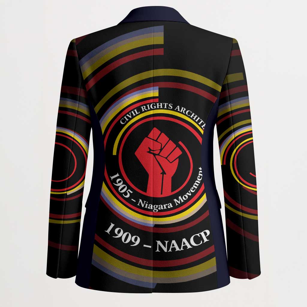 W.E.B. Du Bois Civil Rights Architect Blazer Niagara Movement - NAACP Tribute Design - African Pride