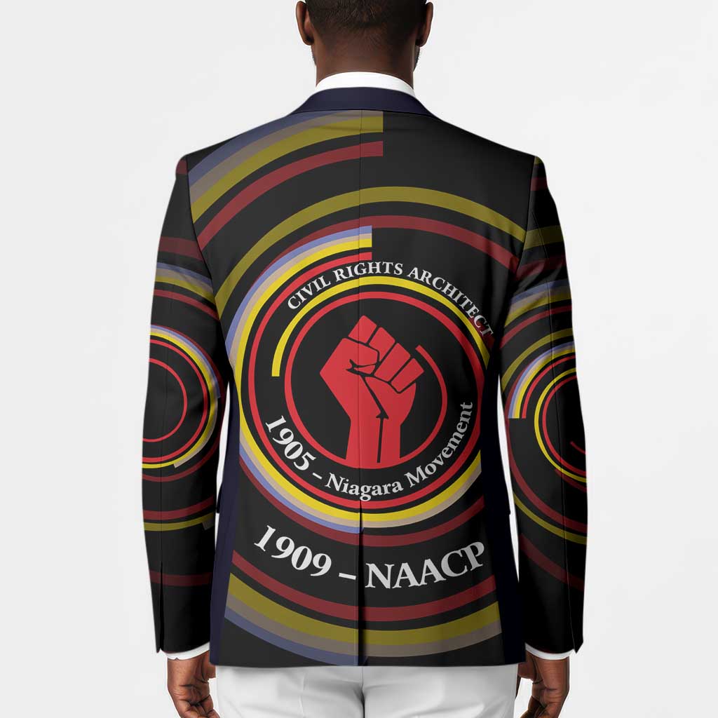 W.E.B. Du Bois Civil Rights Architect Blazer Niagara Movement - NAACP Tribute Design - African Pride