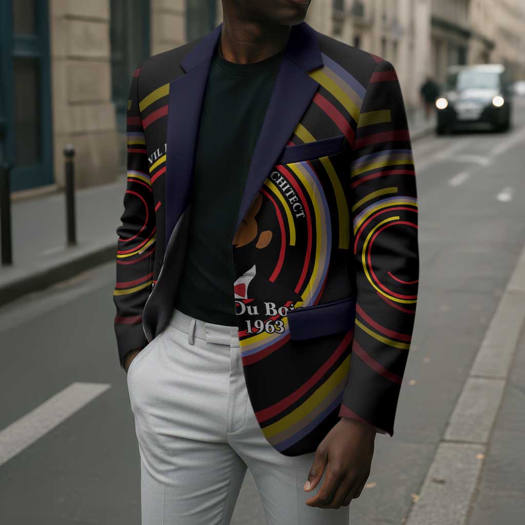 W.E.B. Du Bois Civil Rights Architect Blazer Niagara Movement - NAACP Tribute Design - African Pride