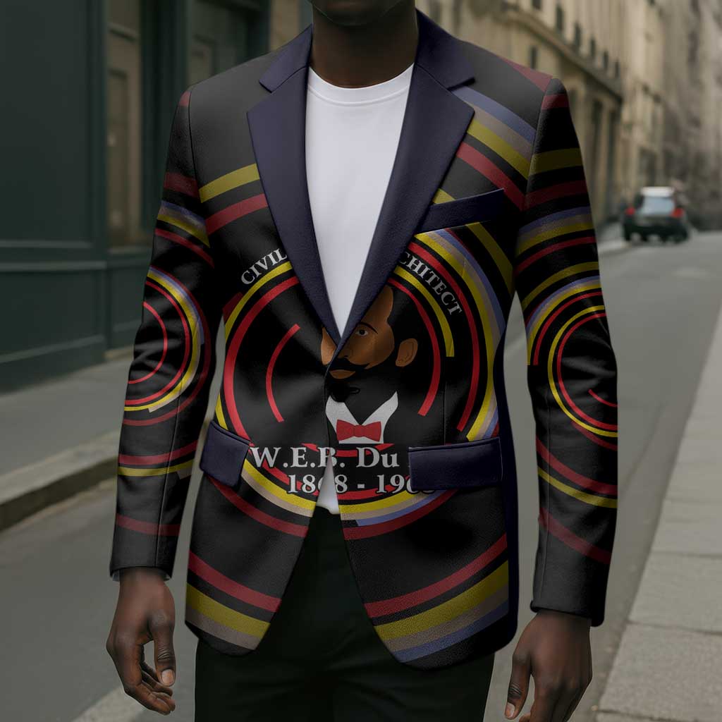 W.E.B. Du Bois Civil Rights Architect Blazer Niagara Movement - NAACP Tribute Design - African Pride