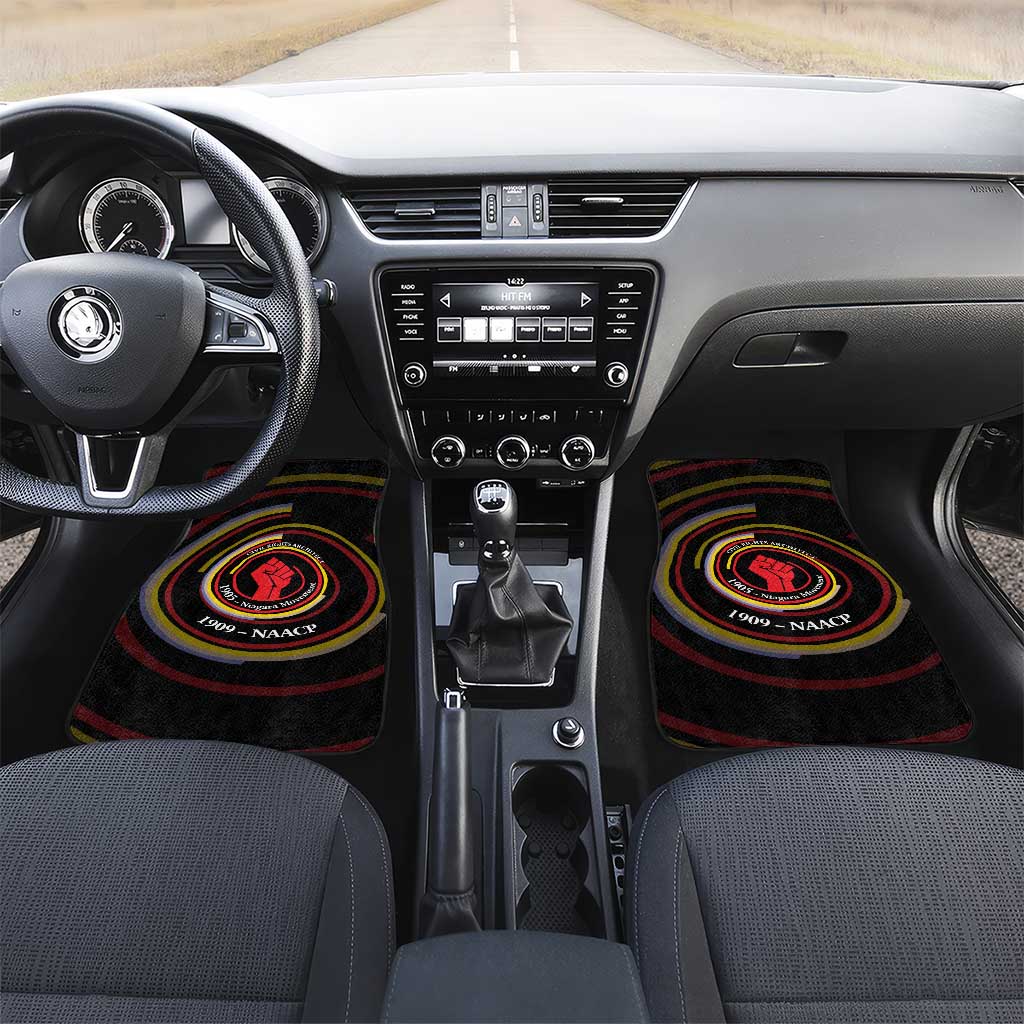 W.E.B. Du Bois Civil Rights Architect Car Mats Niagara Movement - NAACP Tribute Design - African Pride