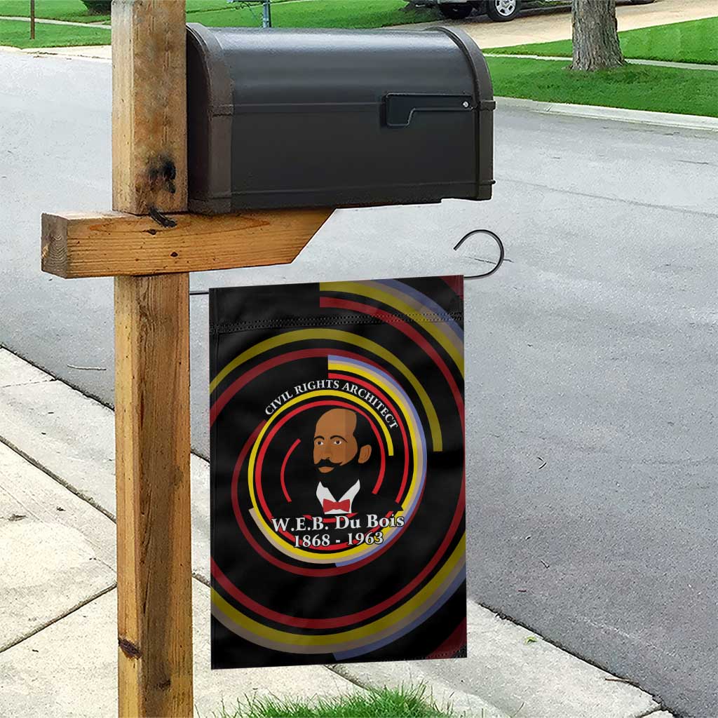 W.E.B. Du Bois Civil Rights Architect Garden Flag Niagara Movement - NAACP Tribute Design - African Pride