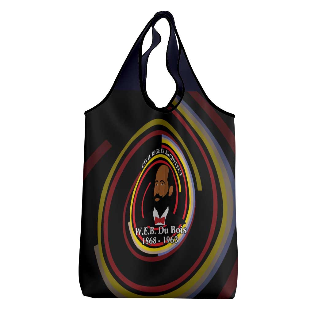 W.E.B. Du Bois Civil Rights Architect Grocery Bag Niagara Movement - NAACP Tribute Design - African Pride