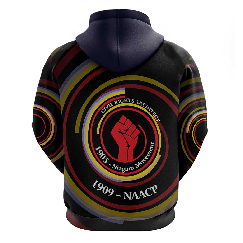 W.E.B. Du Bois Civil Rights Architect Hoodie Niagara Movement - NAACP Tribute Design - African Pride