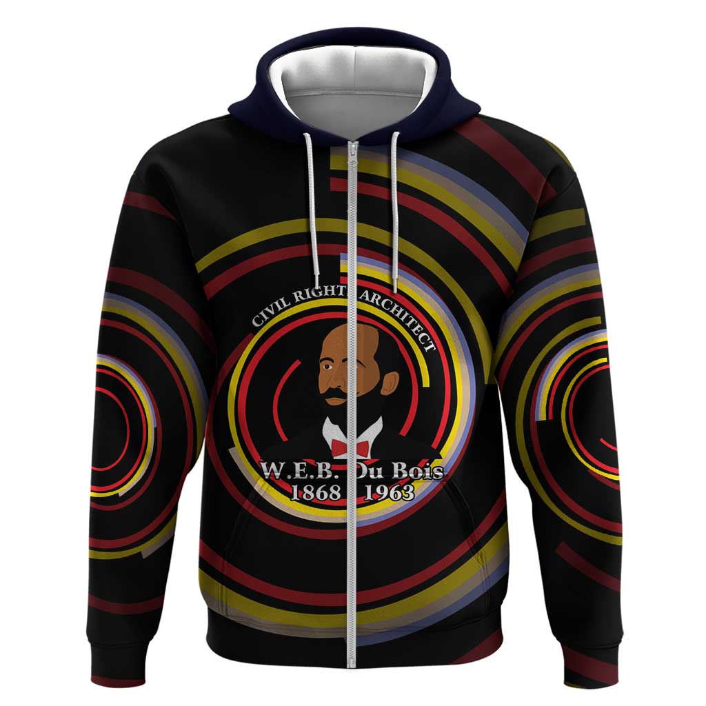 W.E.B. Du Bois Civil Rights Architect Hoodie Niagara Movement - NAACP Tribute Design - African Pride