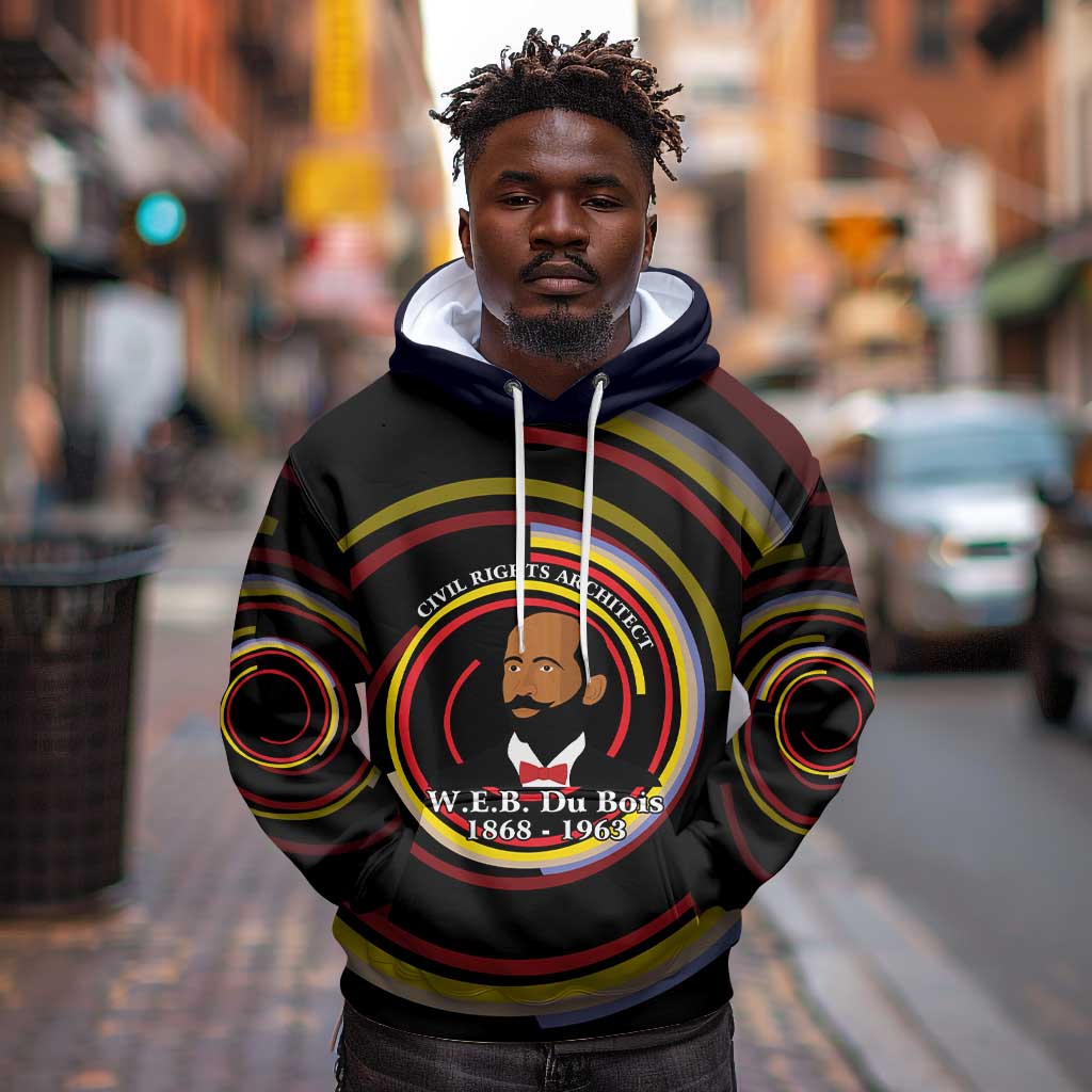 W.E.B. Du Bois Civil Rights Architect Hoodie Niagara Movement - NAACP Tribute Design - African Pride