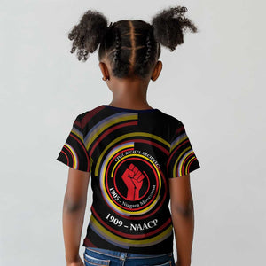 W.E.B. Du Bois Civil Rights Architect Kid T shirt Niagara Movement - NAACP Tribute Design TS04