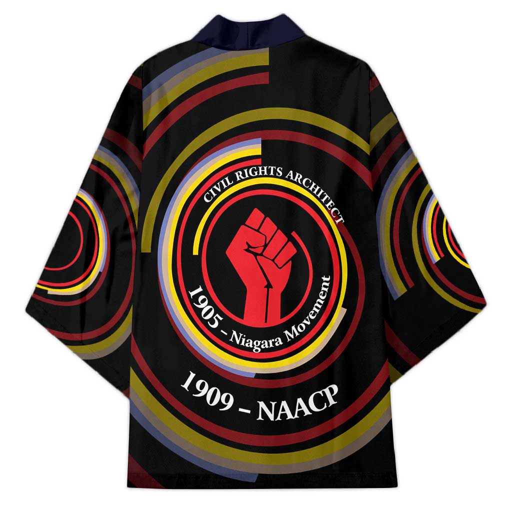 W.E.B. Du Bois Civil Rights Architect Kimono Niagara Movement - NAACP Tribute Design - African Pride