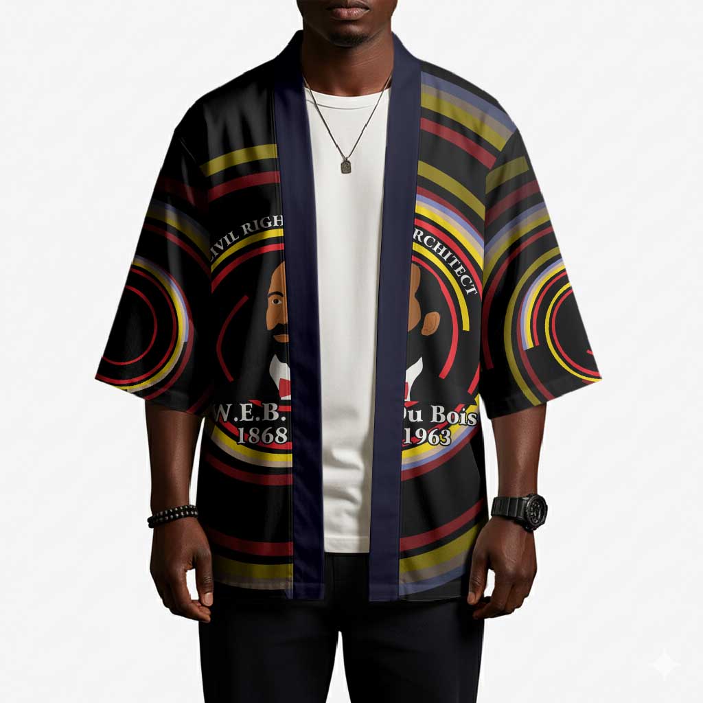 W.E.B. Du Bois Civil Rights Architect Kimono Niagara Movement - NAACP Tribute Design - African Pride