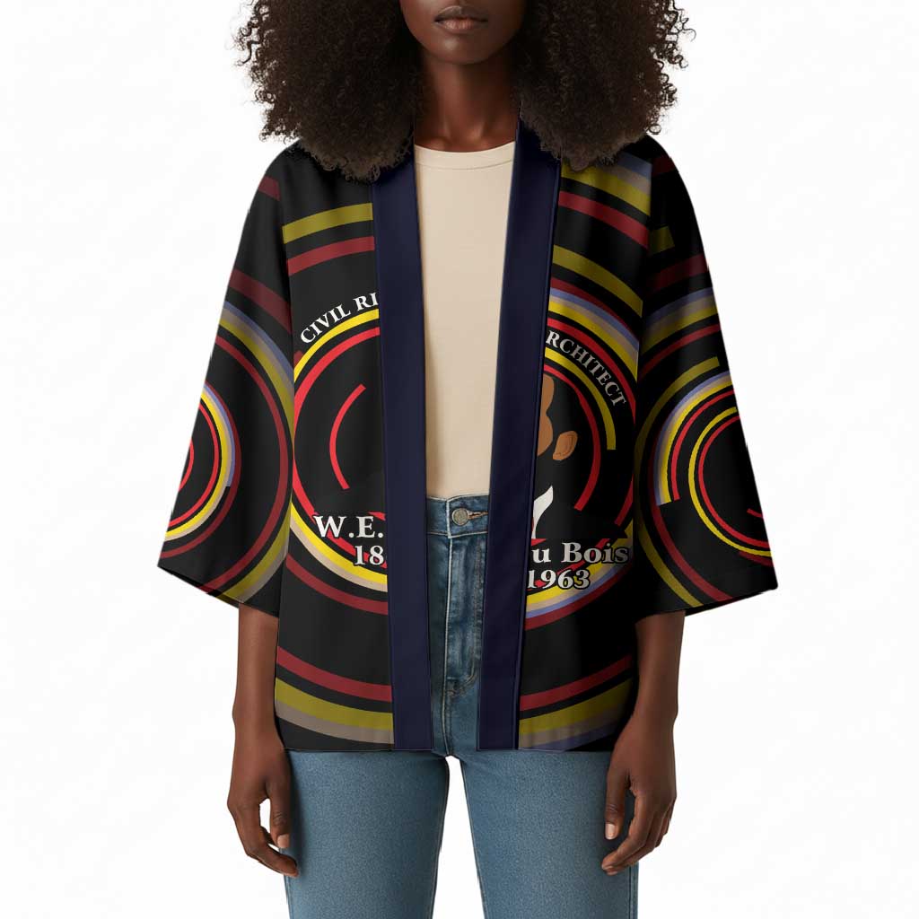 W.E.B. Du Bois Civil Rights Architect Kimono Niagara Movement - NAACP Tribute Design - African Pride