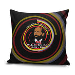 W.E.B. Du Bois Civil Rights Architect Pillow Cover Niagara Movement - NAACP Tribute Design - African Pride
