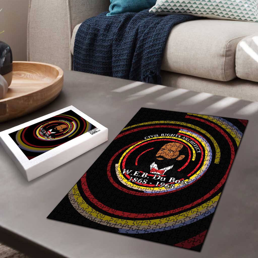 W.E.B. Du Bois Civil Rights Architect Puzzle Niagara Movement - NAACP Tribute Design - African Pride