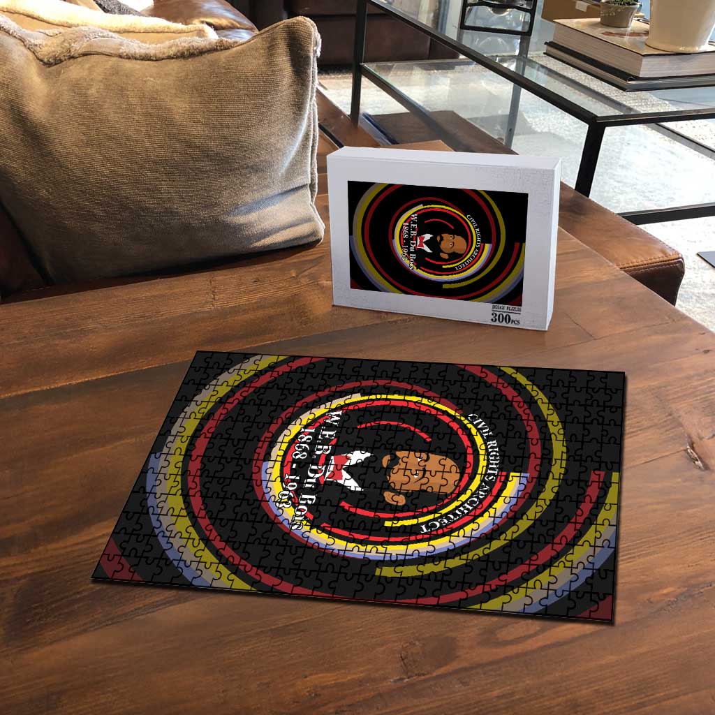 W.E.B. Du Bois Civil Rights Architect Puzzle Niagara Movement - NAACP Tribute Design - African Pride