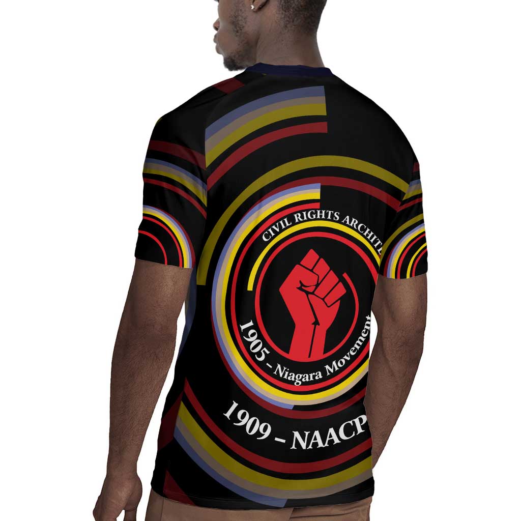 W.E.B. Du Bois Civil Rights Architect Rugby Jersey Niagara Movement - NAACP Tribute Design TS04