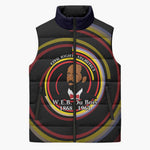 W.E.B. Du Bois Civil Rights Architect Sleeveless Puffer Jacket Niagara Movement - NAACP Tribute Design - African Pride