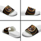 W.E.B. Du Bois Civil Rights Architect Slide Sandals Niagara Movement - NAACP Tribute Design - African Pride