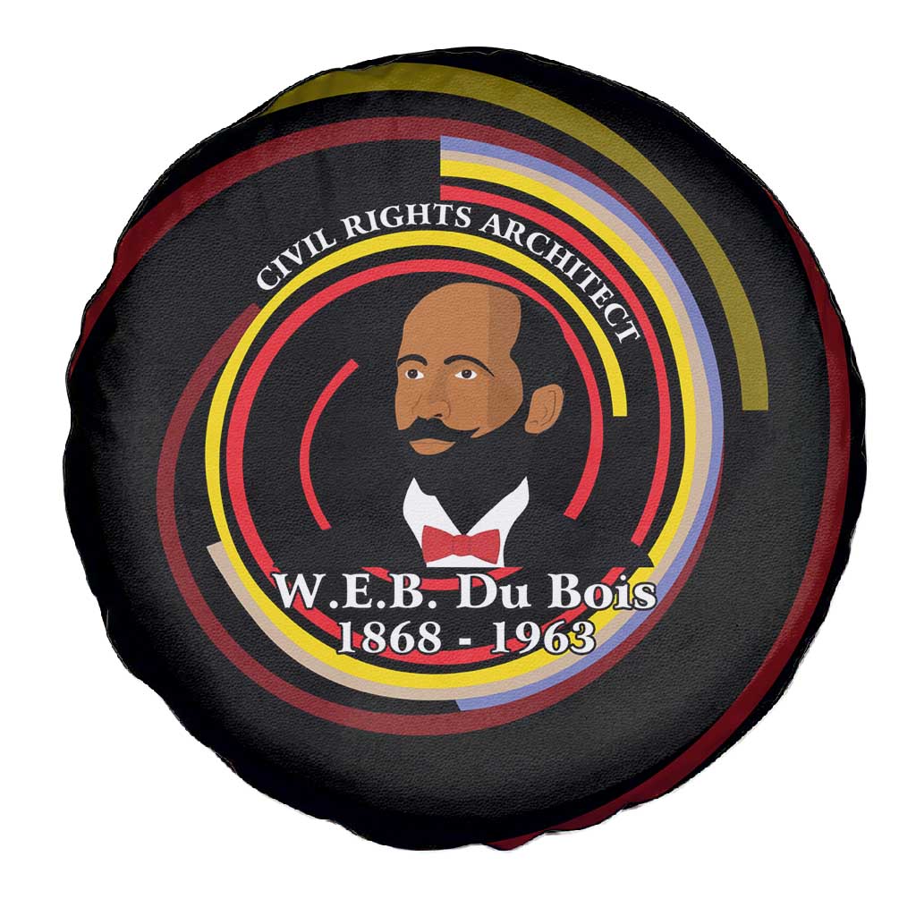 W.E.B. Du Bois Civil Rights Architect Spare Tire Cover Niagara Movement - NAACP Tribute Design - African Pride