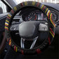 W.E.B. Du Bois Civil Rights Architect Steering Wheel Cover Niagara Movement - NAACP Tribute Design - African Pride