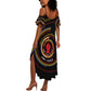 W.E.B. Du Bois Civil Rights Architect Summer Maxi Dress Niagara Movement - NAACP Tribute Design TS04