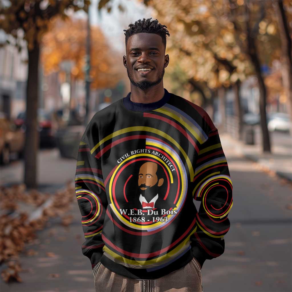W.E.B. Du Bois Civil Rights Architect Sweatshirt Niagara Movement - NAACP Tribute Design - African Pride