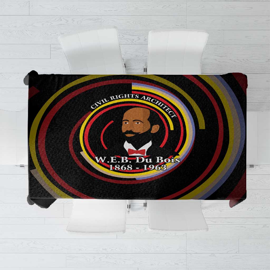 W.E.B. Du Bois Civil Rights Architect Tablecloth Niagara Movement - NAACP Tribute Design - African Pride