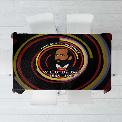 W.E.B. Du Bois Civil Rights Architect Tablecloth Niagara Movement - NAACP Tribute Design - African Pride