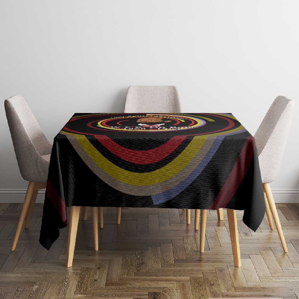 W.E.B. Du Bois Civil Rights Architect Tablecloth Niagara Movement - NAACP Tribute Design - African Pride