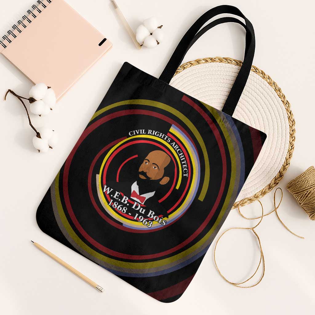 W.E.B. Du Bois Civil Rights Architect Tote Bag Niagara Movement - NAACP Tribute Design - African Pride