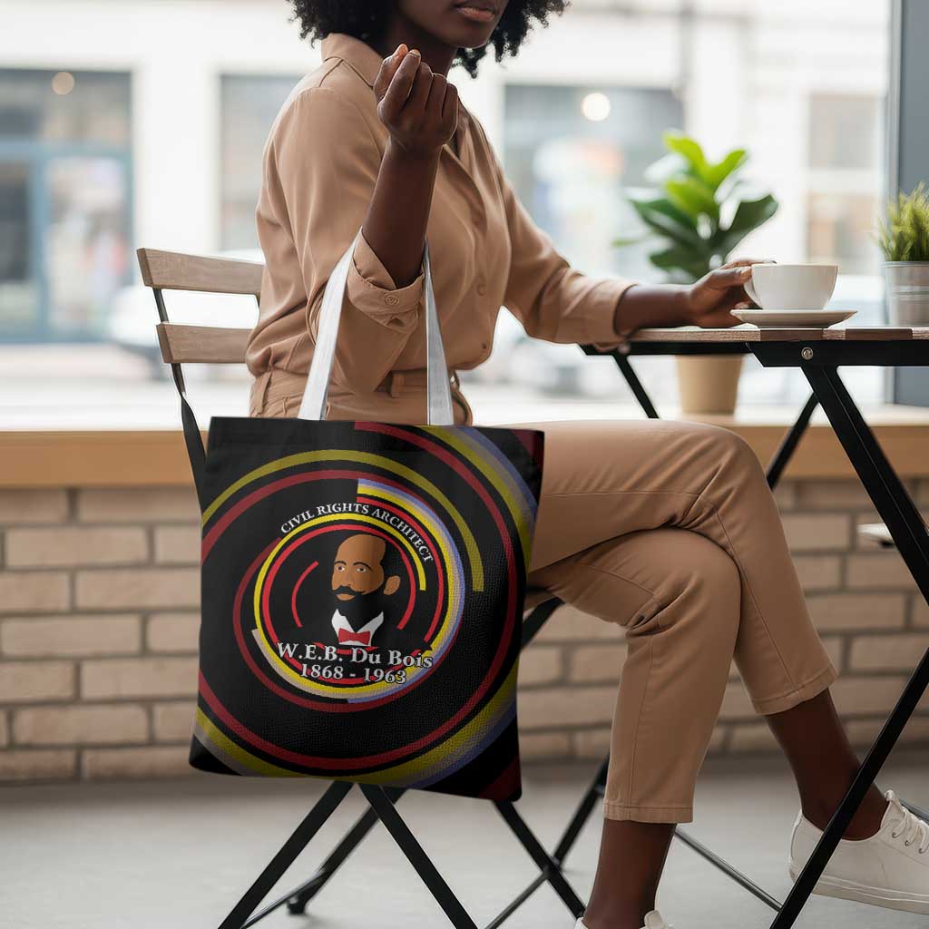 W.E.B. Du Bois Civil Rights Architect Tote Bag Niagara Movement - NAACP Tribute Design - African Pride