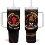 W.E.B. Du Bois Civil Rights Architect Tumbler With Handle Niagara Movement - NAACP Tribute Design - African Pride