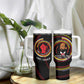 W.E.B. Du Bois Civil Rights Architect Tumbler With Handle Niagara Movement - NAACP Tribute Design - African Pride