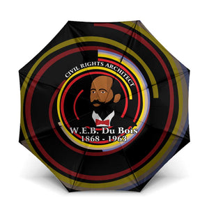 W.E.B. Du Bois Civil Rights Architect Umbrella Niagara Movement - NAACP Tribute Design - African Pride