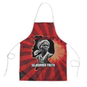 Sojourner Truth Apron Ain’t I a Woman - Akron 1851 Speech Tribute Design - African Pride