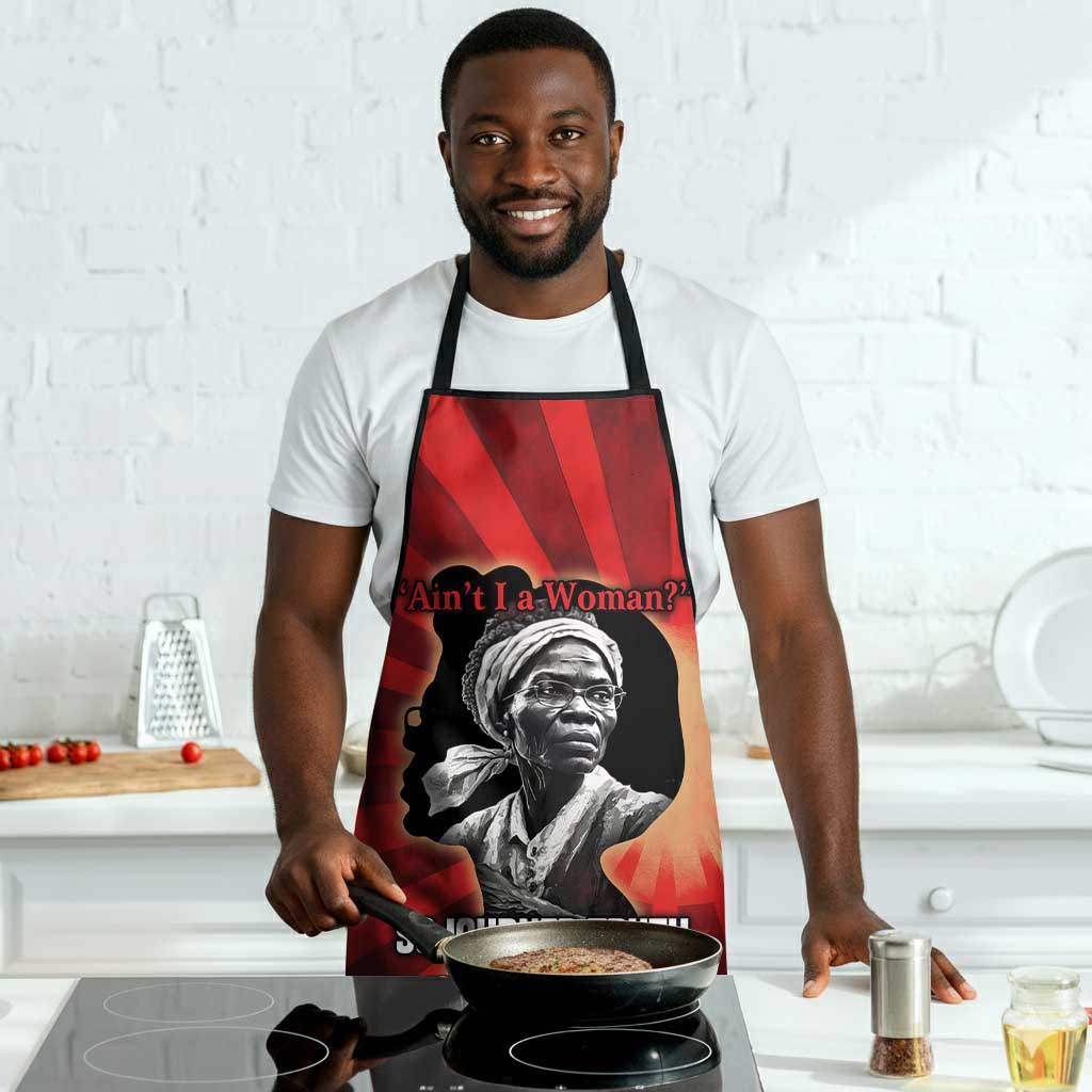 Sojourner Truth Apron Ain’t I a Woman - Akron 1851 Speech Tribute Design - African Pride