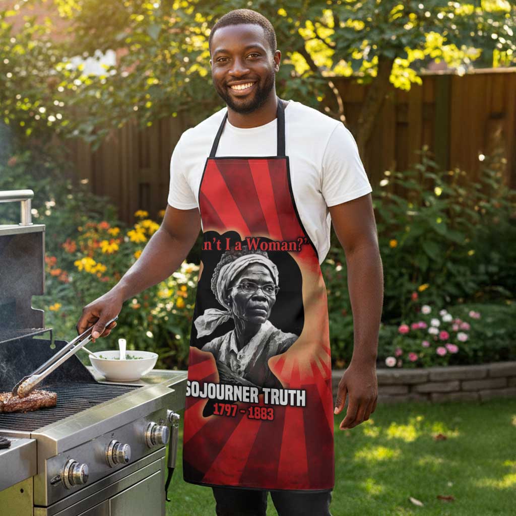 Sojourner Truth Apron Ain’t I a Woman - Akron 1851 Speech Tribute Design - African Pride