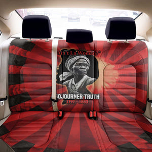 Sojourner Truth Back Car Seat Cover Ain’t I a Woman - Akron 1851 Speech Tribute Design - African Pride