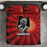 Sojourner Truth Bedding Set Ain’t I a Woman - Akron 1851 Speech Tribute Design - African Pride