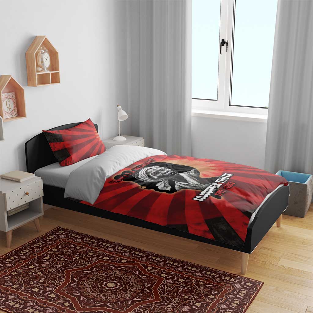 Sojourner Truth Bedding Set Ain’t I a Woman - Akron 1851 Speech Tribute Design - African Pride