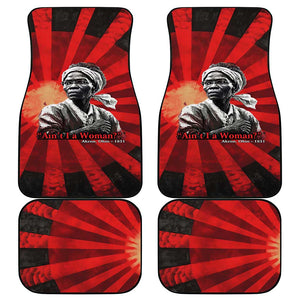 Sojourner Truth Car Mats Ain’t I a Woman - Akron 1851 Speech Tribute Design - African Pride