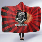 Sojourner Truth Hooded Blanket Ain’t I a Woman - Akron 1851 Speech Tribute Design - African Pride