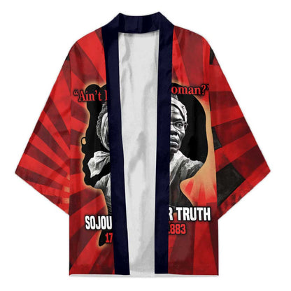 Sojourner Truth Kimono Ain’t I a Woman - Akron 1851 Speech Tribute Design - African Pride